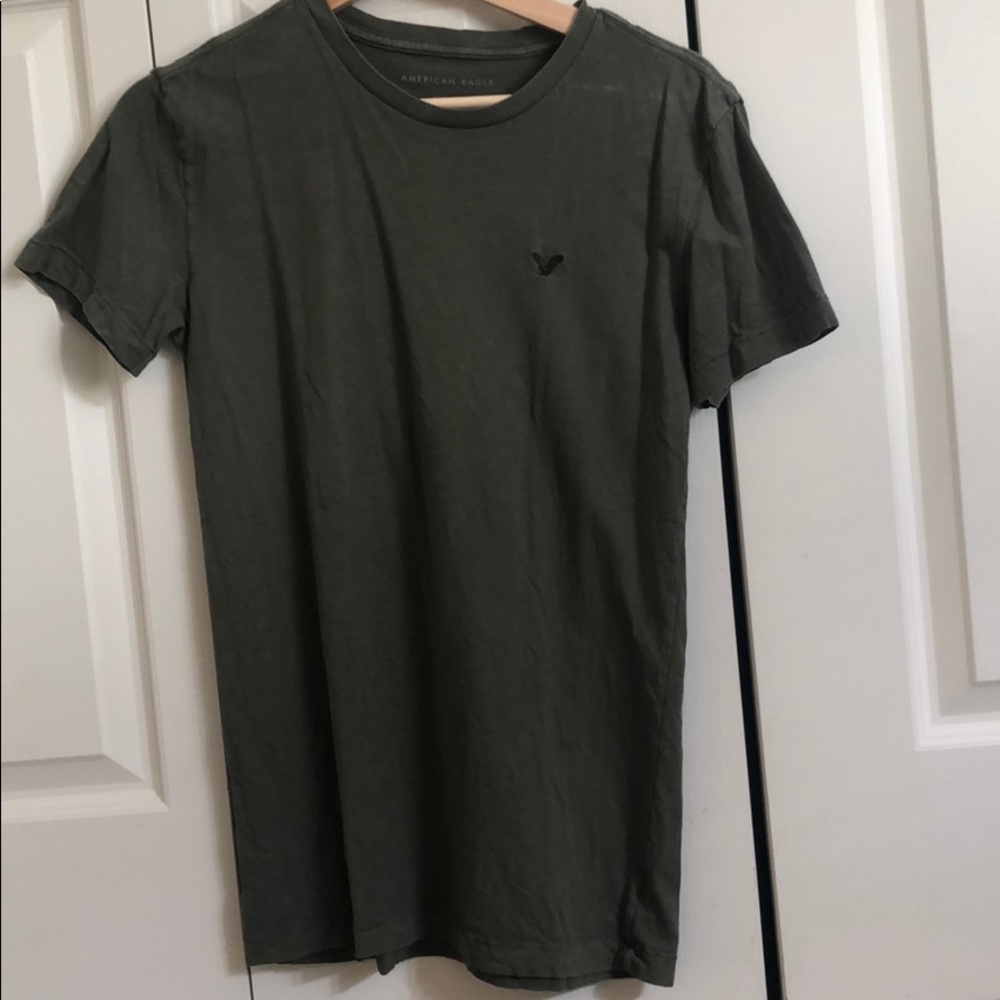 American eagle t shirt army green